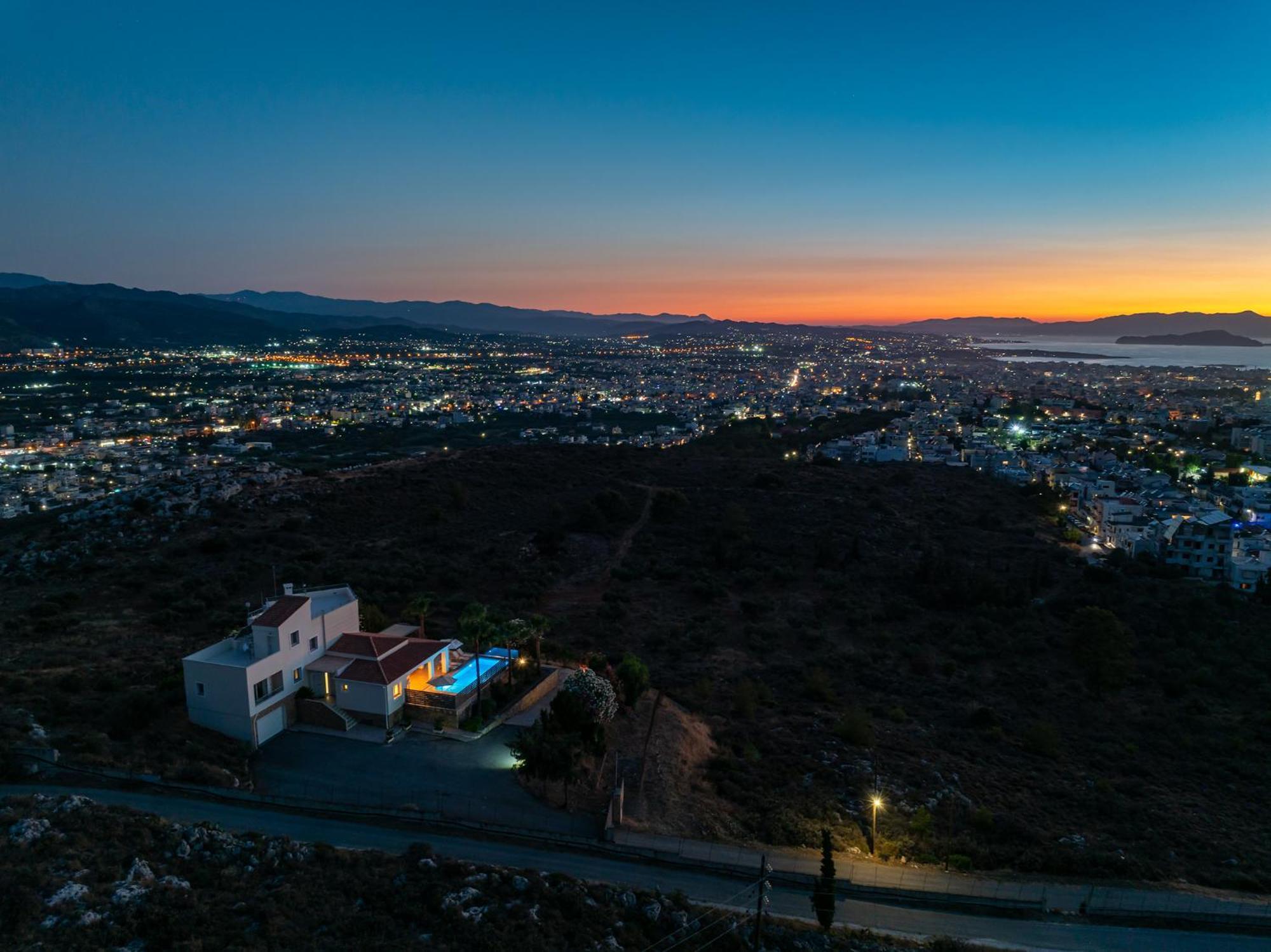 Karmilos Hill Villa La Canée Extérieur photo