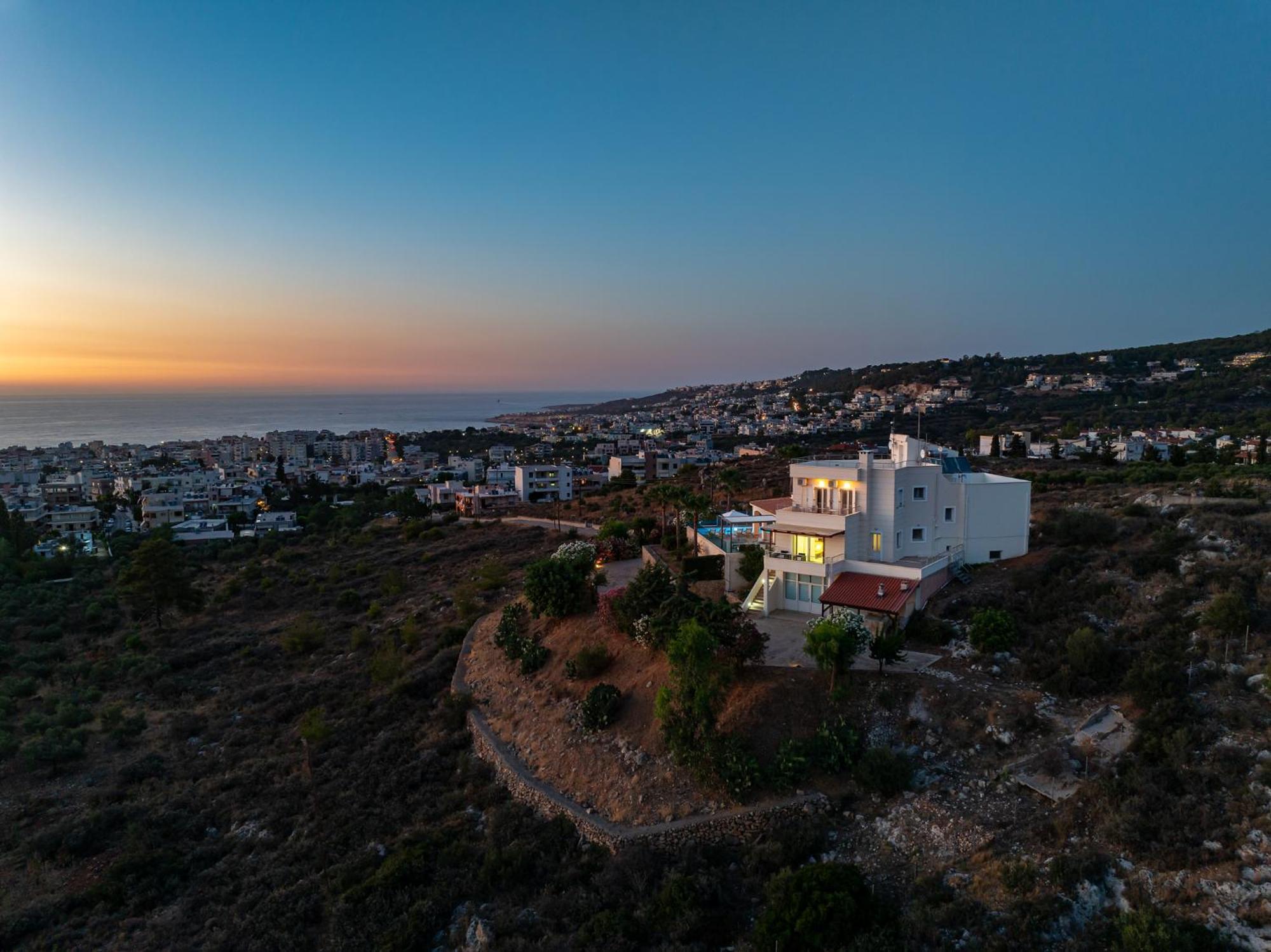 Karmilos Hill Villa La Canée Extérieur photo