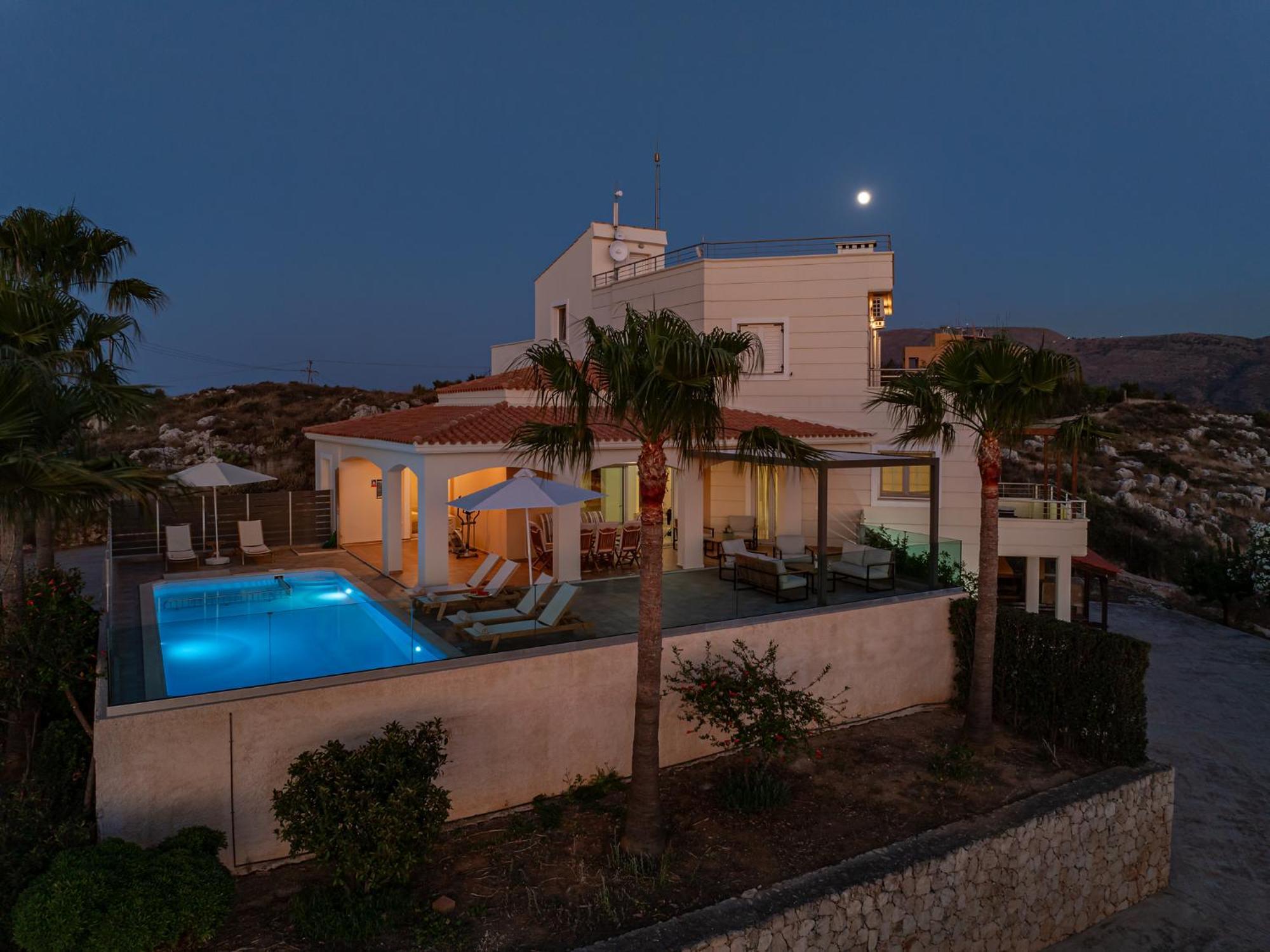 Karmilos Hill Villa La Canée Extérieur photo