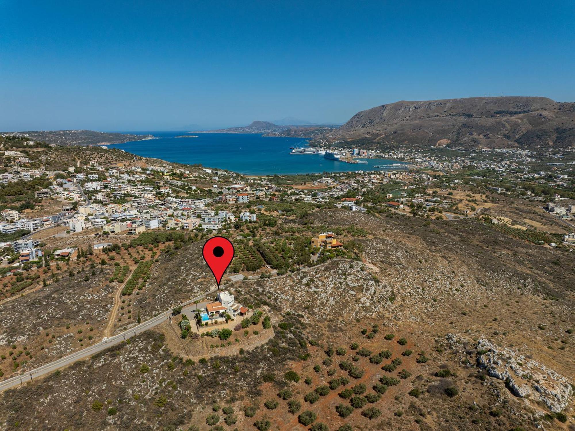 Karmilos Hill Villa La Canée Extérieur photo