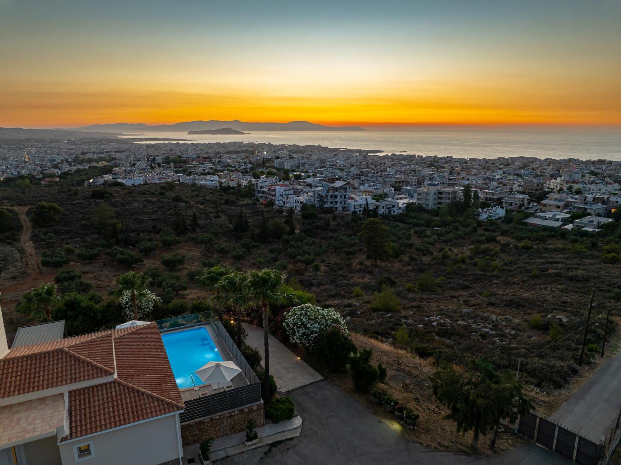 Karmilos Hill Villa La Canée Extérieur photo