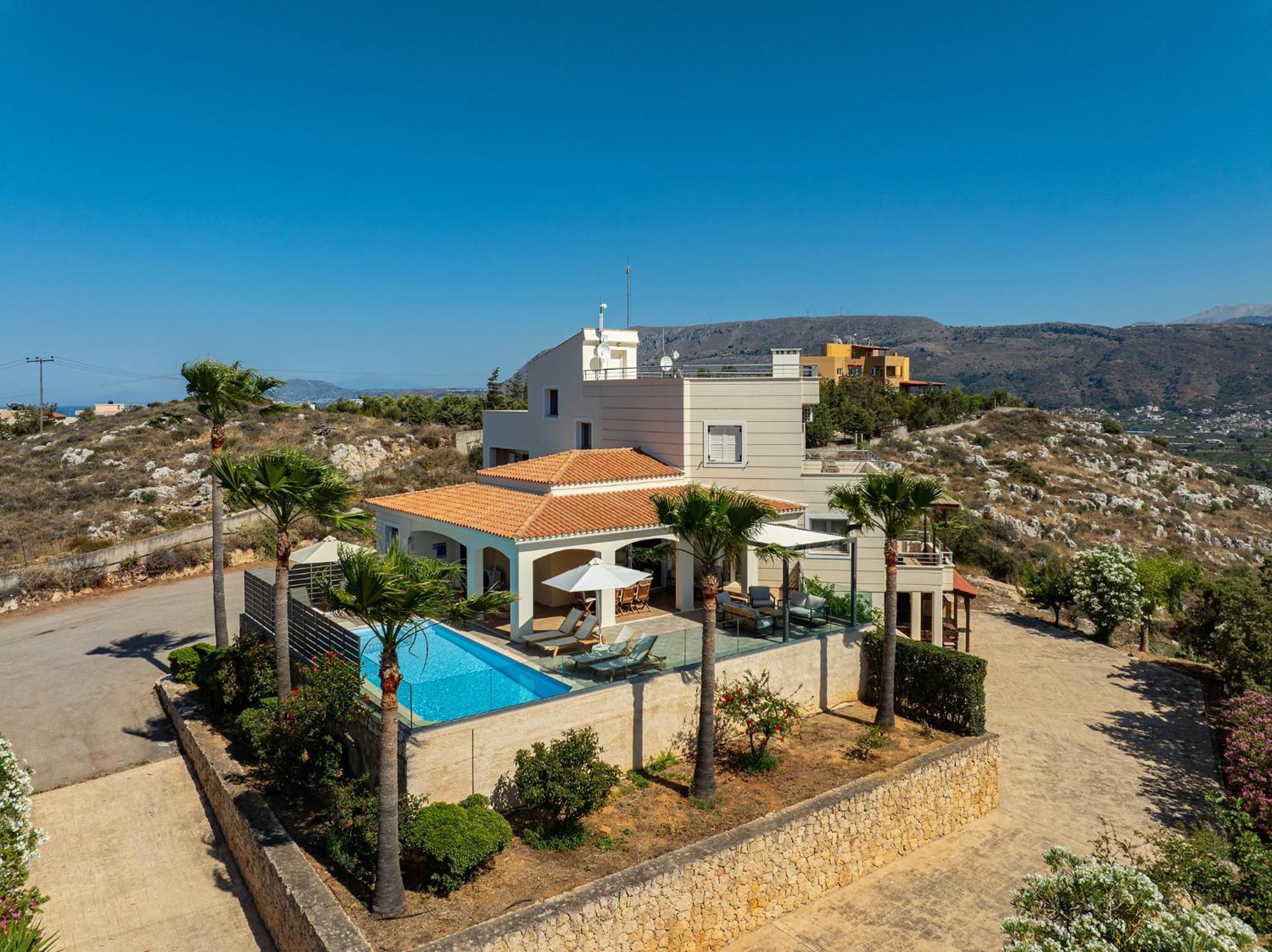 Karmilos Hill Villa La Canée Extérieur photo