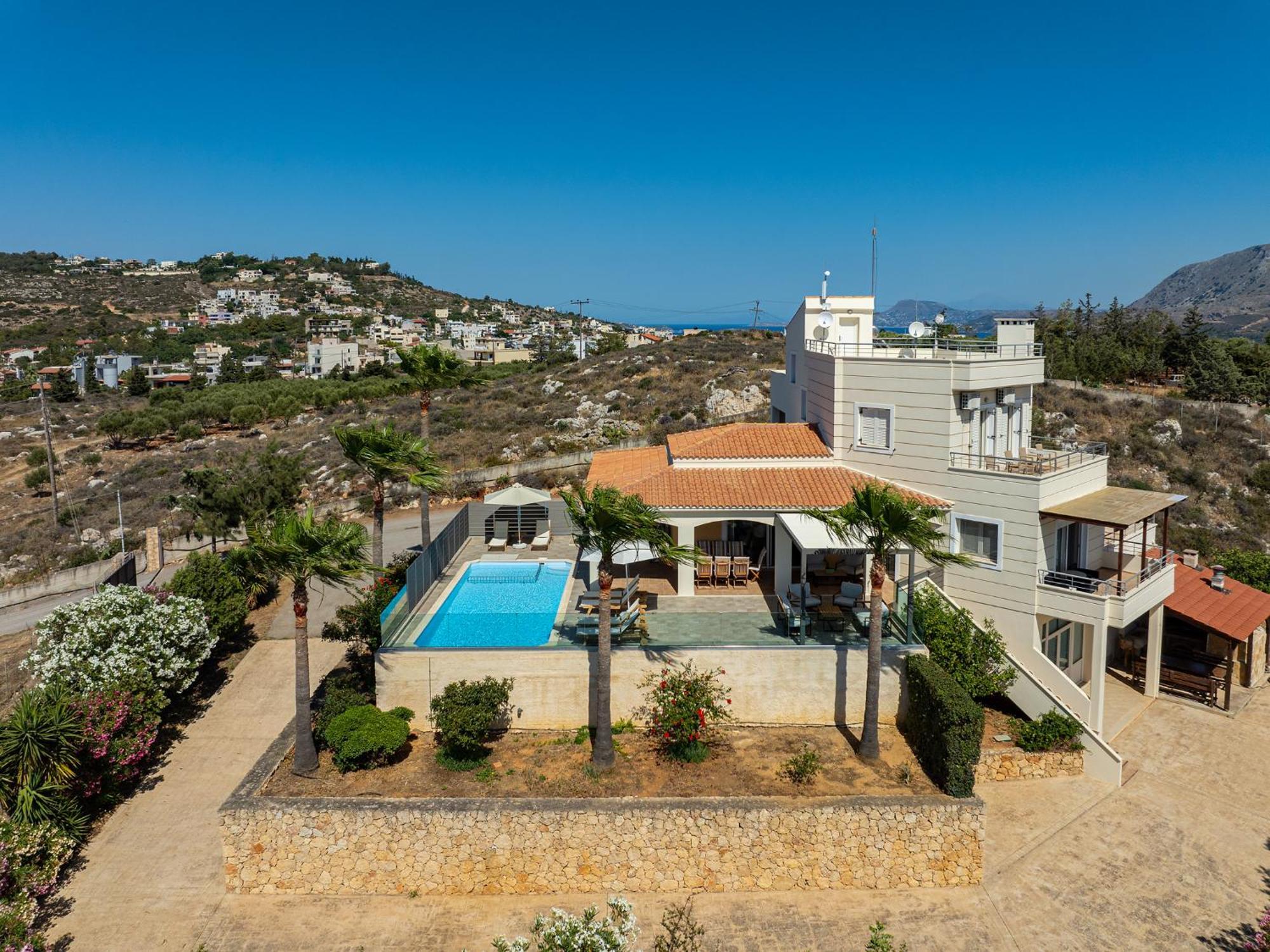 Karmilos Hill Villa La Canée Extérieur photo